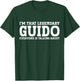 Guido Surname Funny Team Family Last Name Guido T-Shirt - T-Shirt | Forest