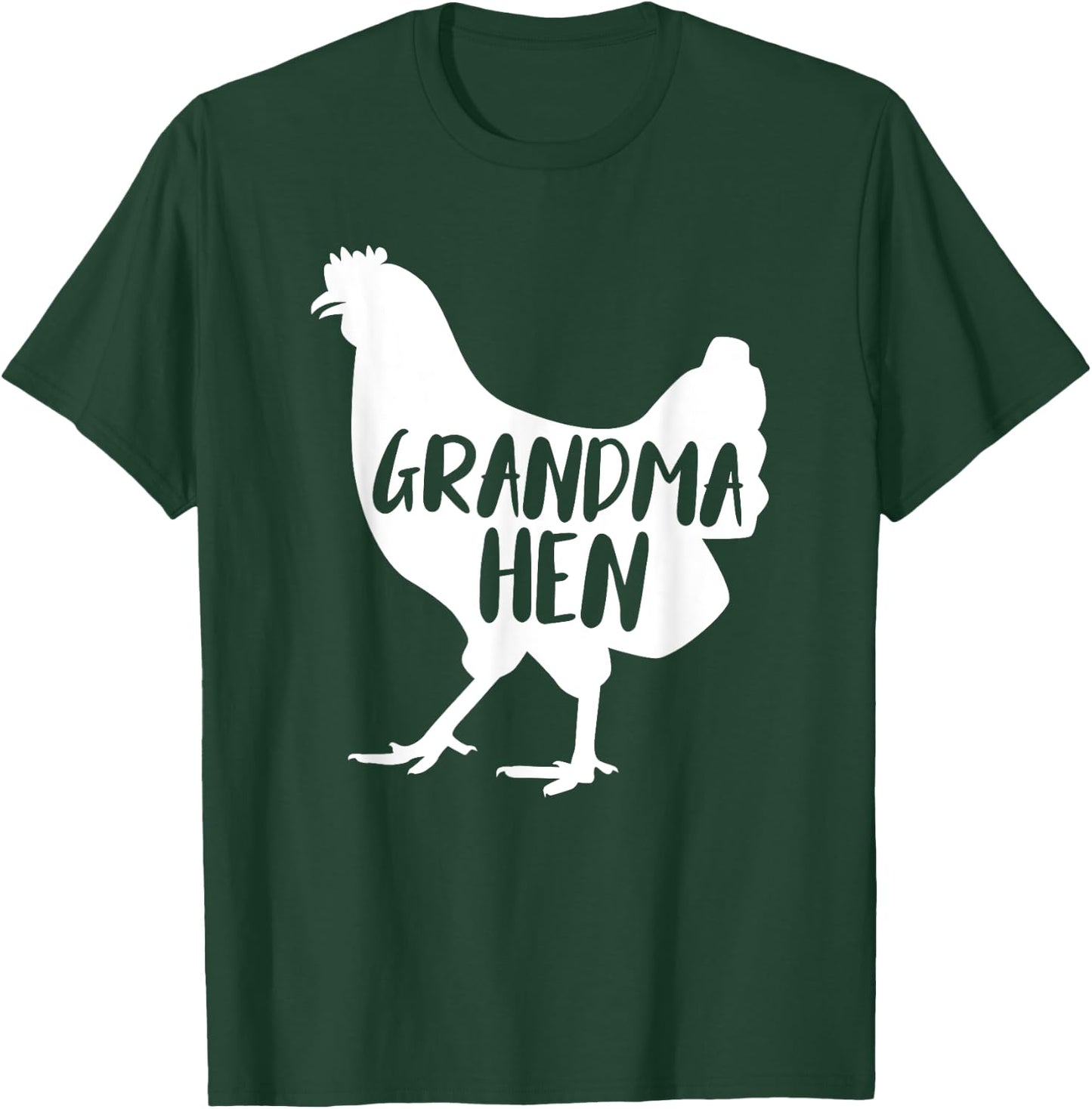 Grandma Hen For Chicken Lover Funny Farmer T-Shirt - T-Shirt | Forest