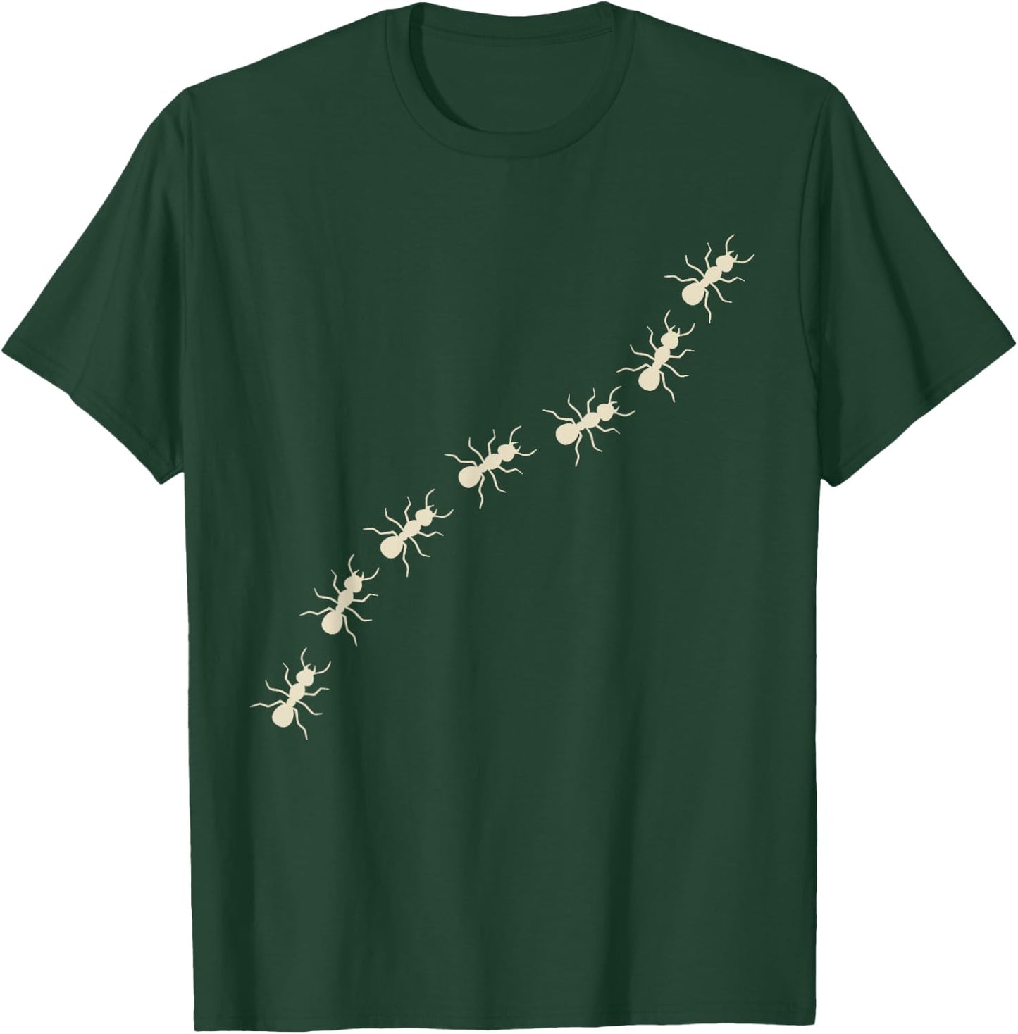 Ant Walk cute men girl and women Ants Insects Ant keeping T-Shirt - T-Shirt | Forest