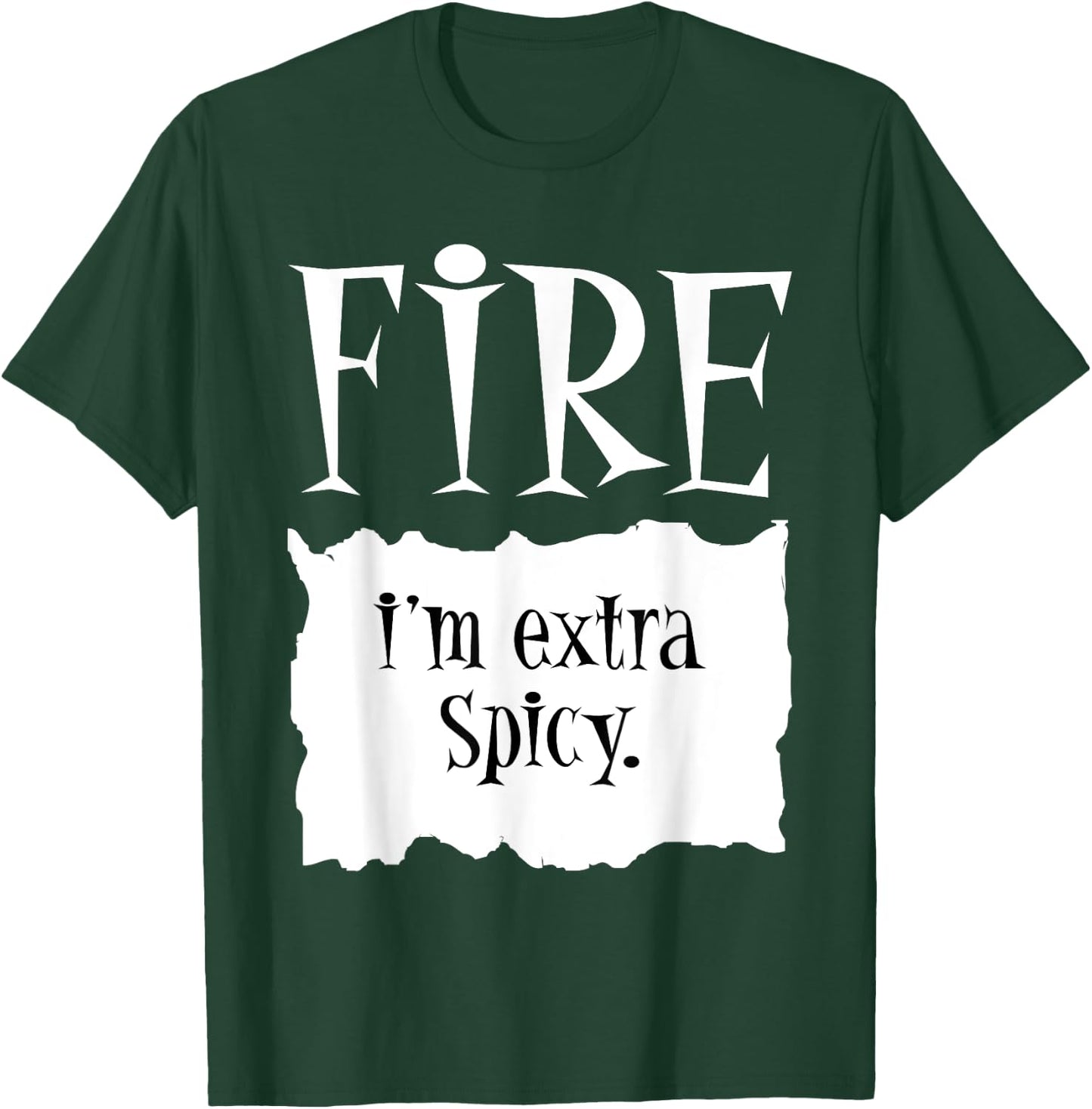FIRE - Hot Packet Halloween Taco Costume DIY Halloween T-Shirt - T-Shirt | Forest
