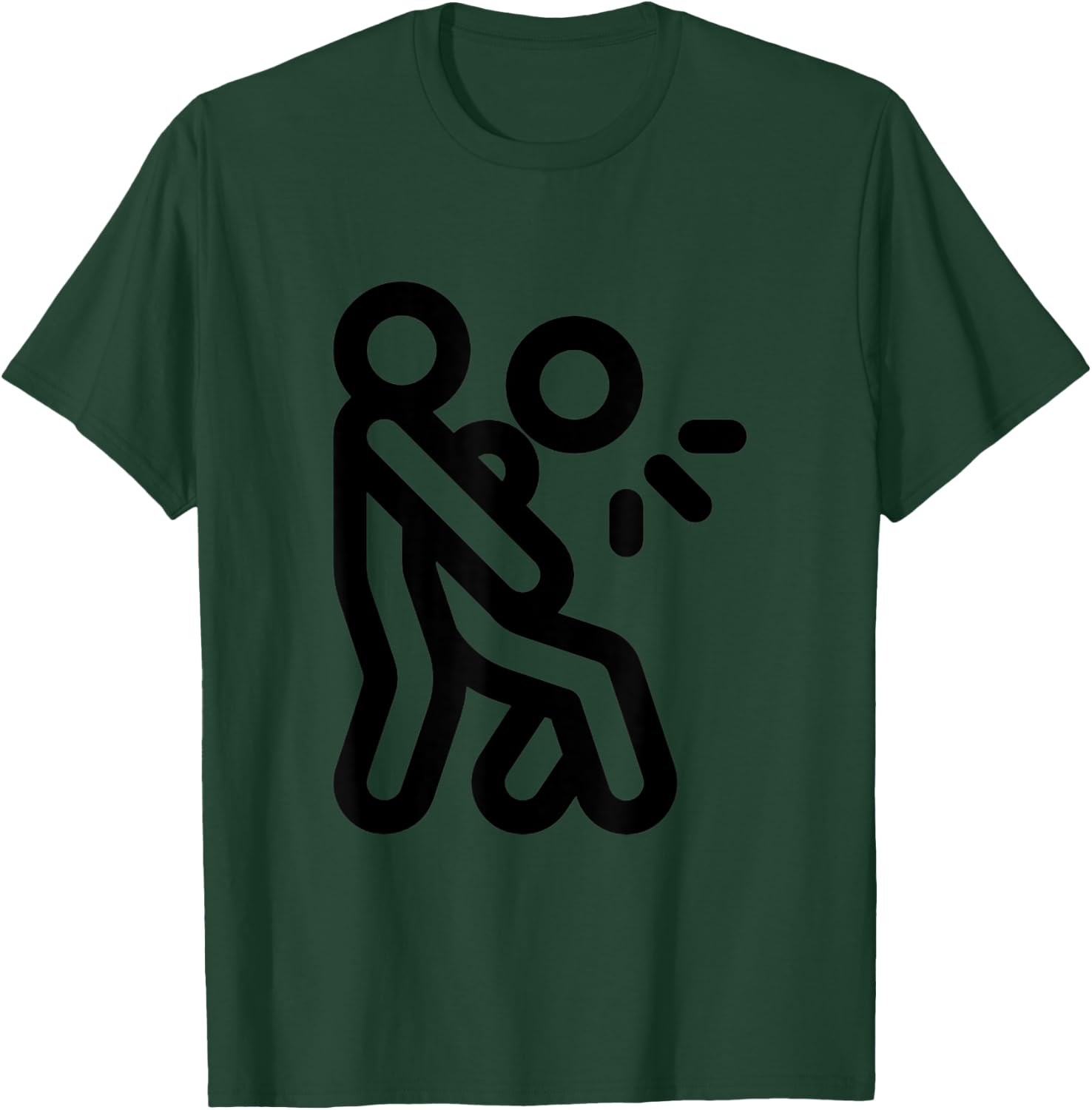 Heimlich Maneuver First Aid Abdominal Thrust T-Shirt - T-Shirt | Forest