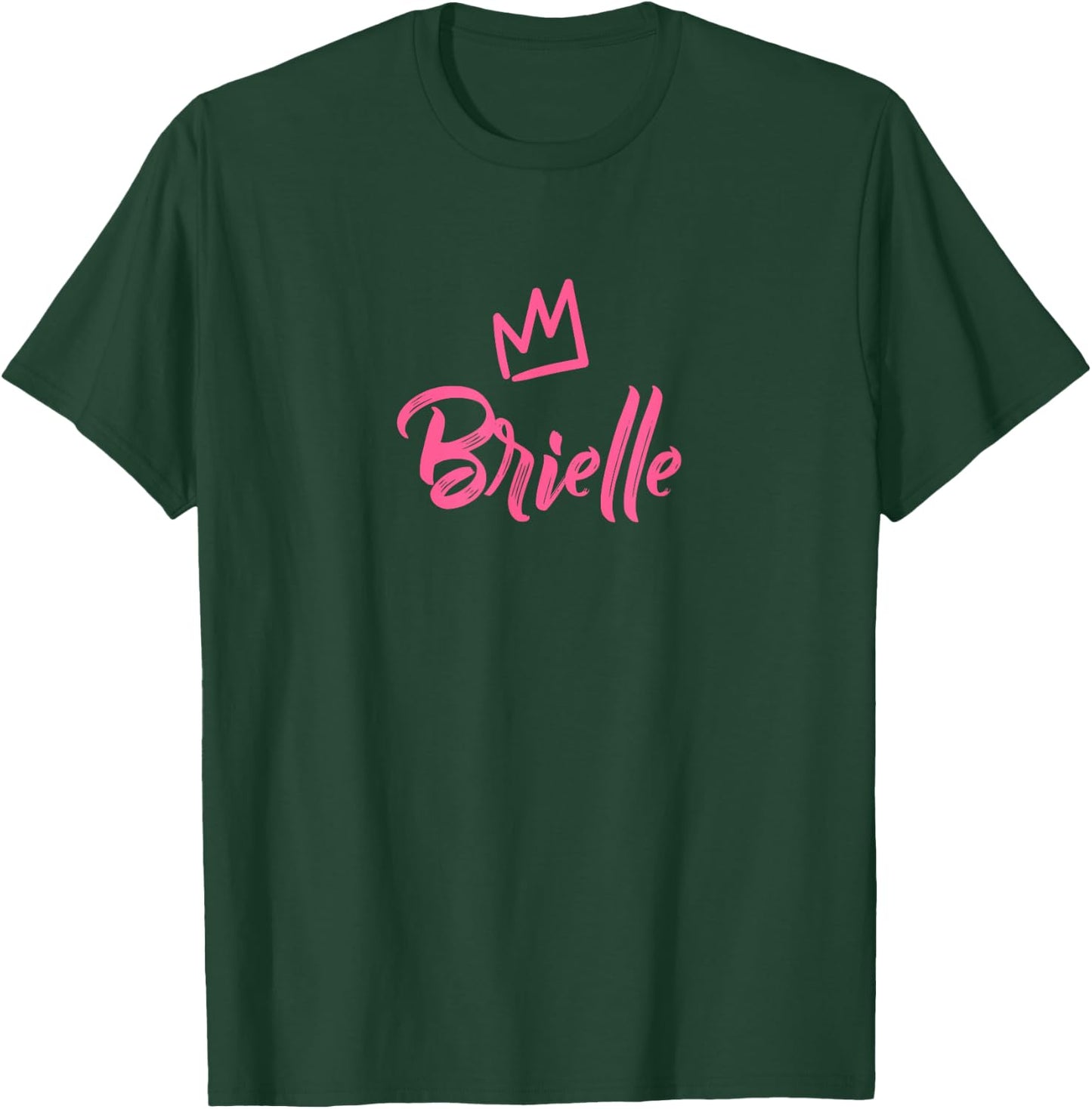 Brielle the Queen / Pink Crown Called Brielle T-Shirt - T-Shirt | Forest