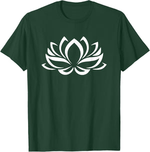 Lotus Namaste Design Sanskrit Namaste Yoga Namaste Lotus T-Shirt - T-Shirt | Forest