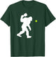 Bigfoot playing Pickleball T-Shirt - T-Shirt | Forest