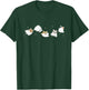 Cat Ghost Halloween Costume Spooky Cute Kawaii Animal T-Shirt - T-Shirt | Forest