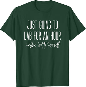Funny PhD Student Women Research Scientist Lab Life Postdoc T-Shirt - T-Shirt | Forest
