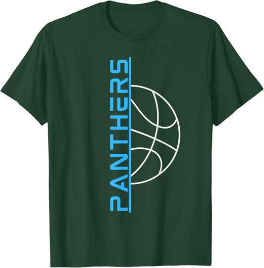 Panthers Basketball T-Shirt - T-Shirt | Forest