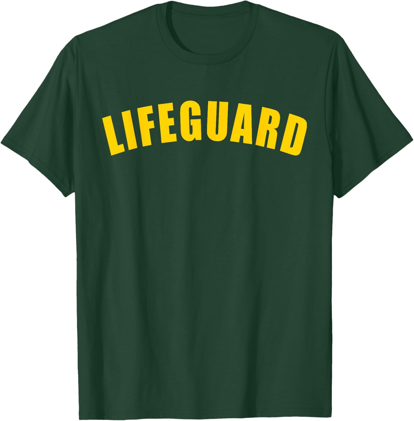 Swimming Lifeguard Women's Men's Swimming Fun Swimming T-Shirt - T-Shirt | Forest