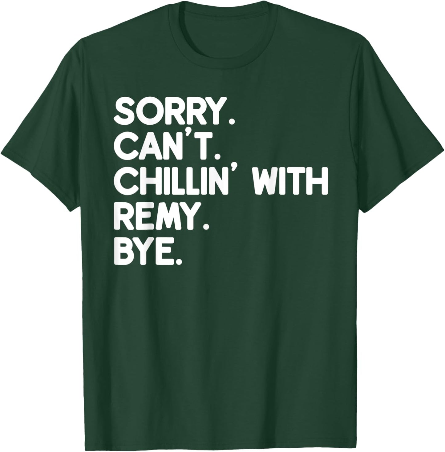 REMY First Name Funny Personalized Named Friend Of T-Shirt - T-Shirt | Forest