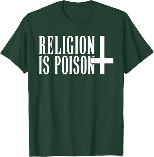 Funny Antichrist Satanism Satanic Occult Satan Atheist Satan T-Shirt - T-Shirt | Forest