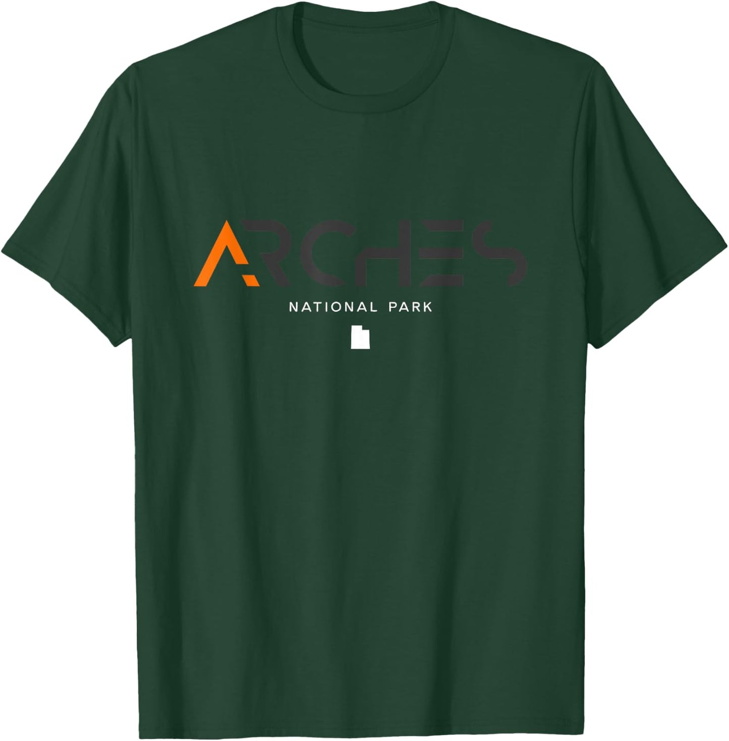 Arches National Park Utah Tonal Retro Vintage T-Shirt - T-Shirt | Forest