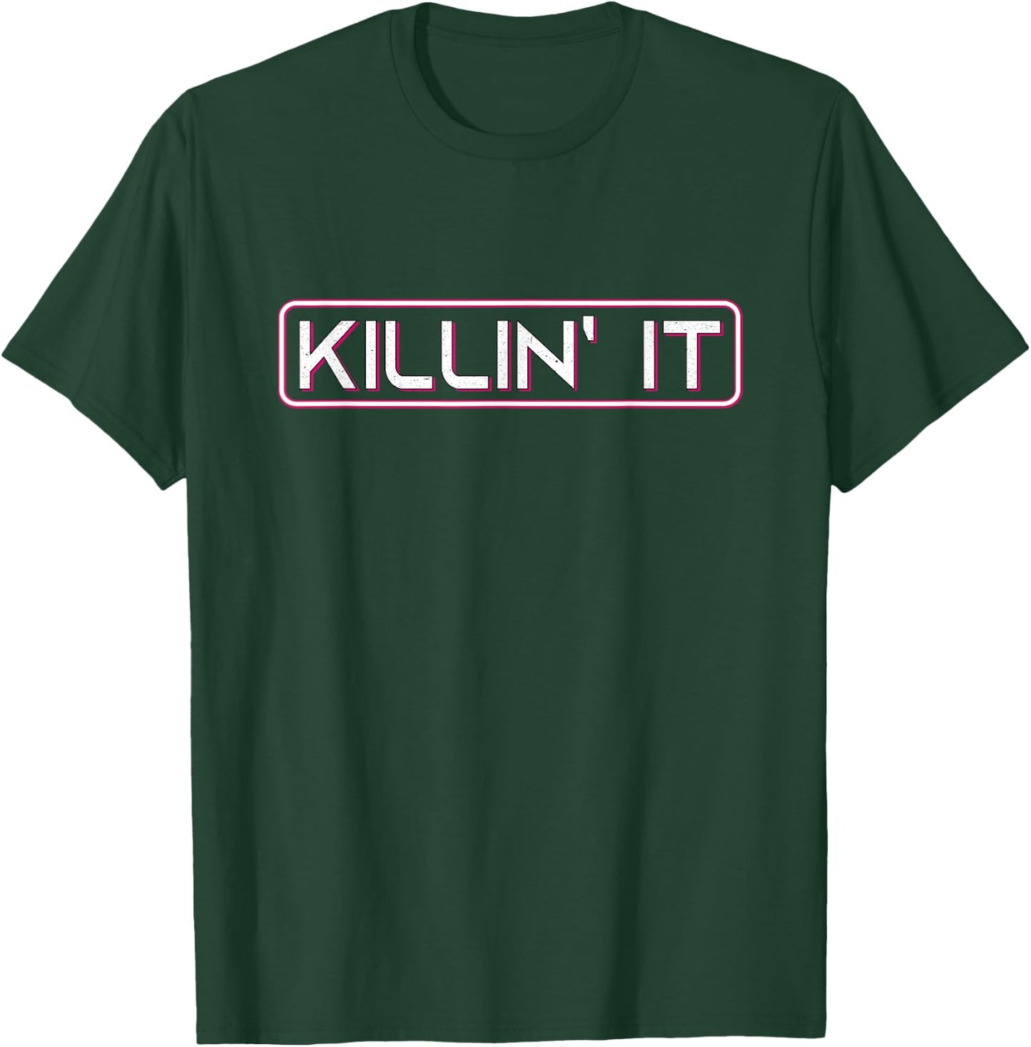Women's Teens Girls Cute Top Elegant Modern Funny Killin' it T-Shirt - T-Shirt | Forest