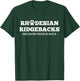 Rhodesian Ridgebacks Because People Suck Rhodesian Ridgeback T-Shirt - T-Shirt | Forest