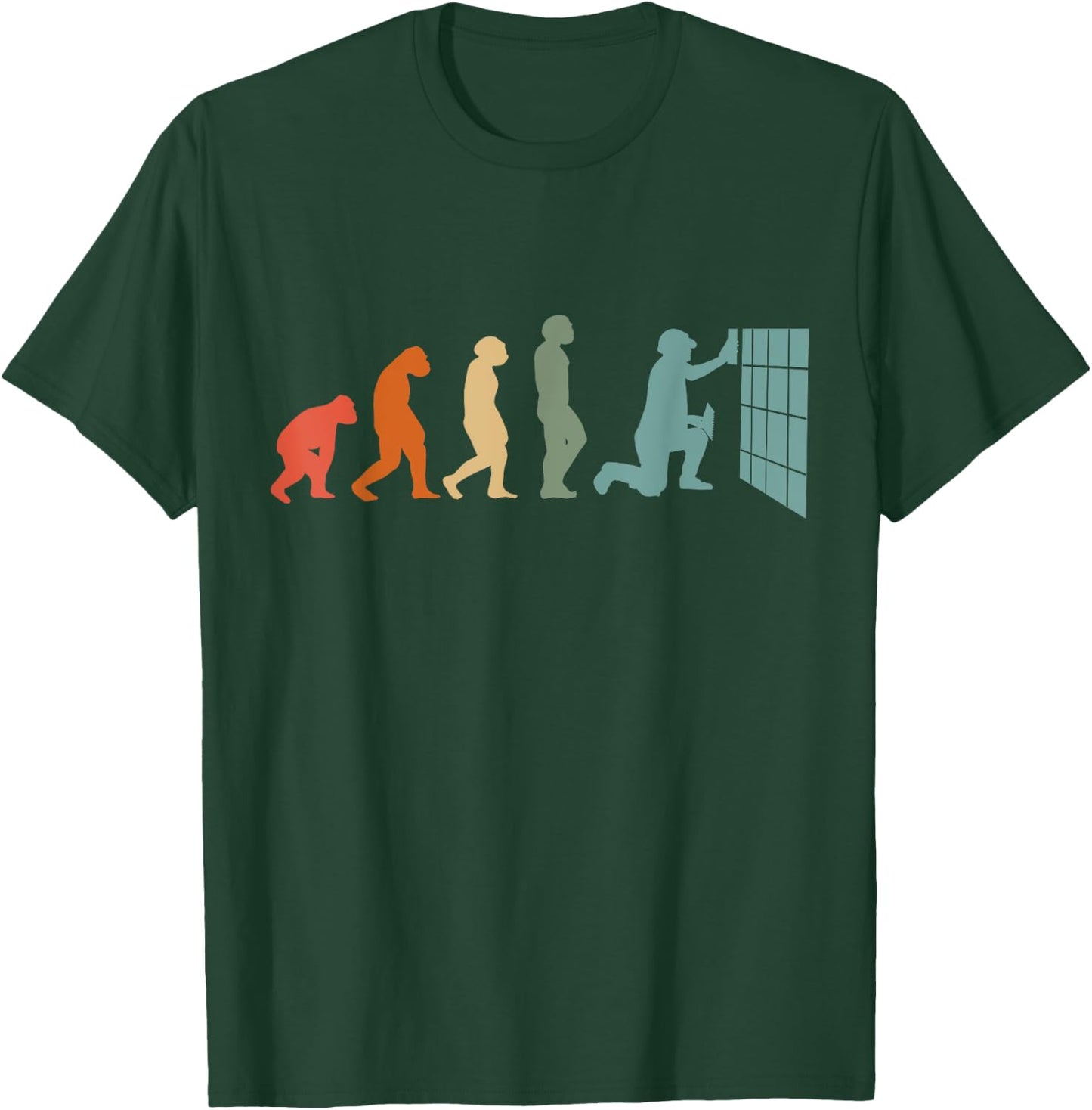Tile-Setter Tile-Layer Craftsmen Tile-Flooring Floor-Tiler T-Shirt - T-Shirt | Forest