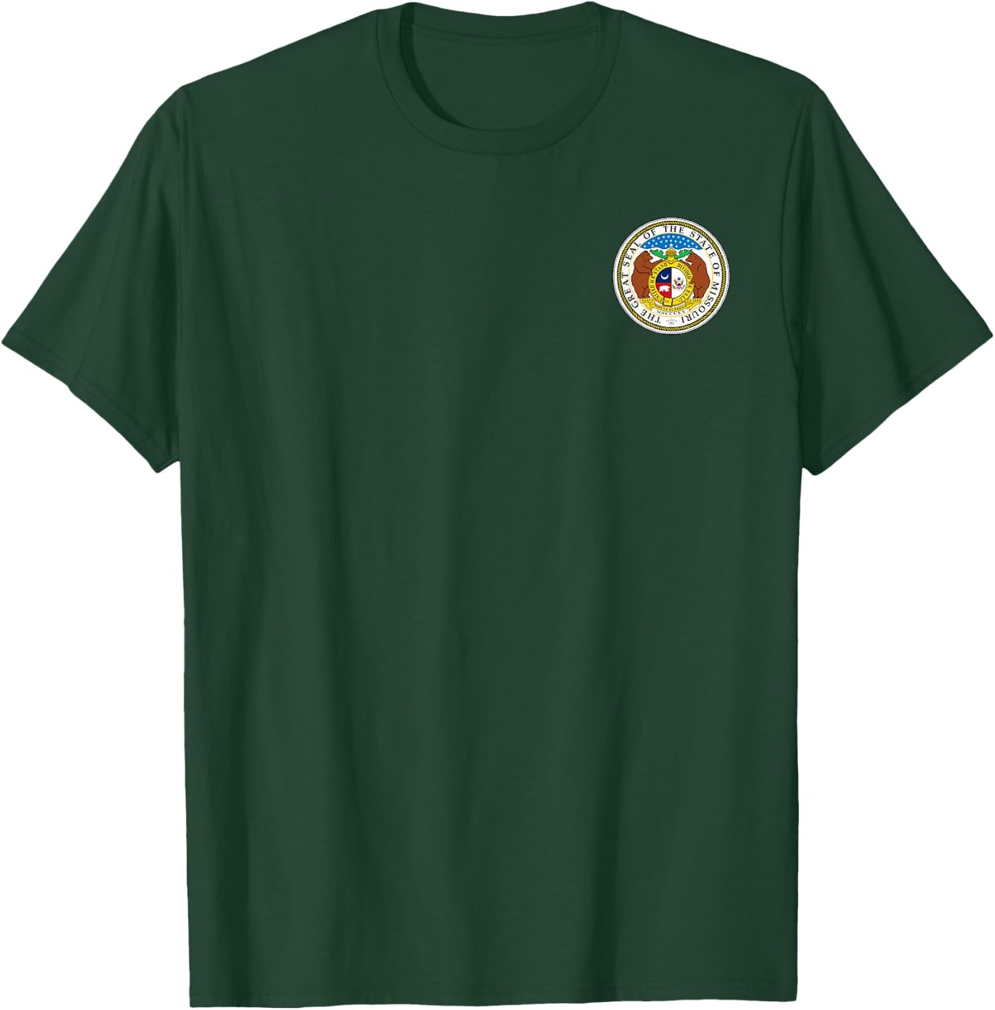 State of Missouri Seal Coat of Arms Flag T-Shirt - T-Shirt | Forest