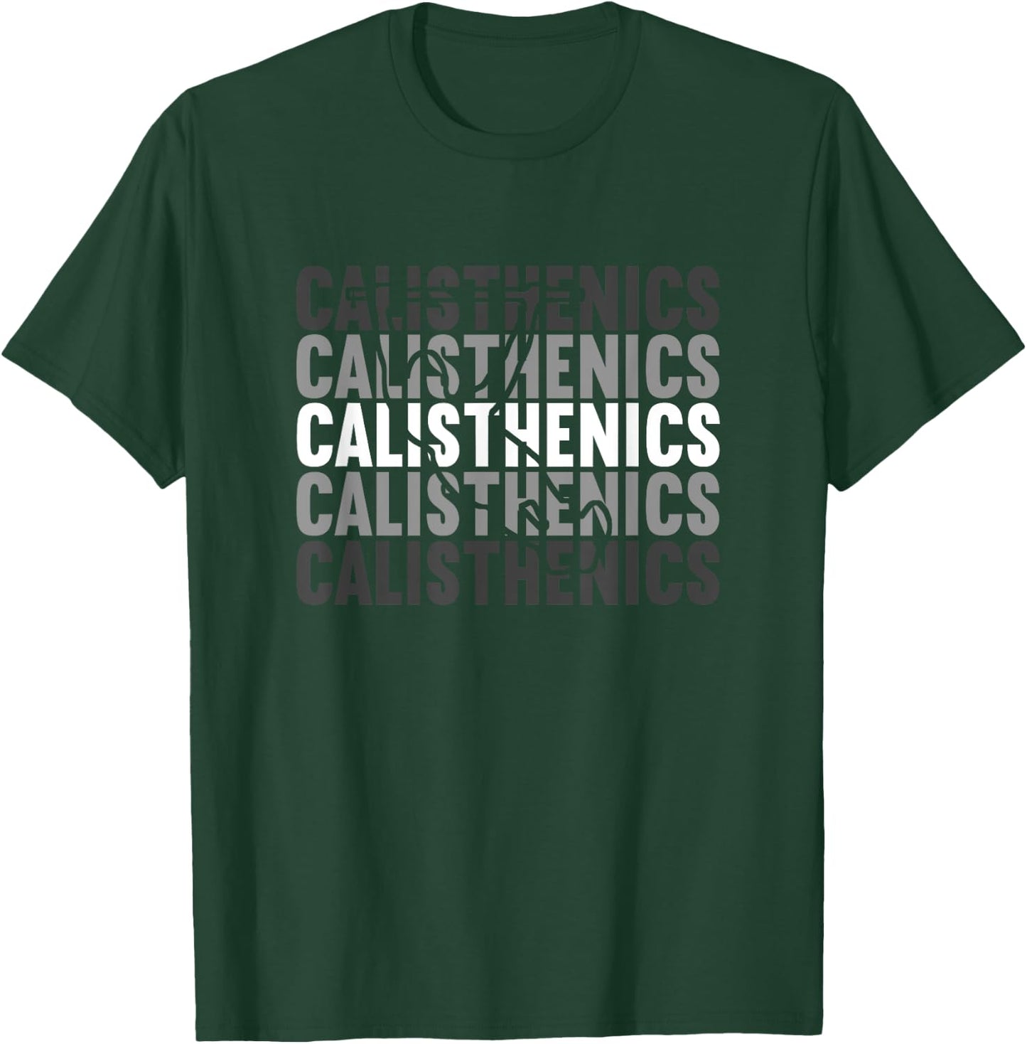 Calisthetics Calisthenics Front Lever Back Lever Planche T-Shirt - T-Shirt | Forest
