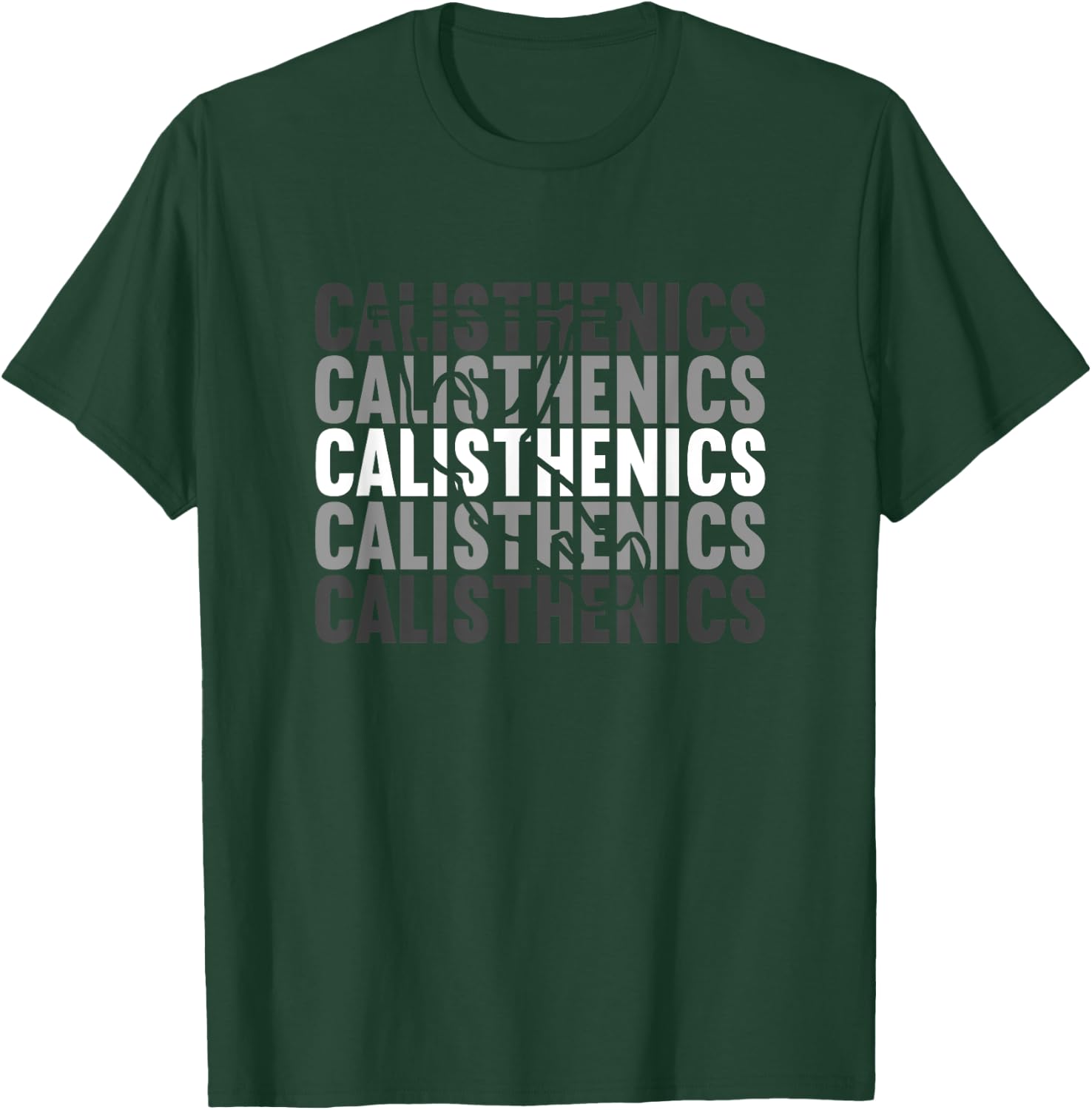 Calisthetics Calisthenics Front Lever Back Lever Planche T-Shirt - T-Shirt | Forest