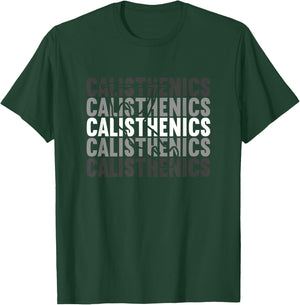 Calisthetics Calisthenics Front Lever Back Lever Planche T-Shirt - T-Shirt | Forest