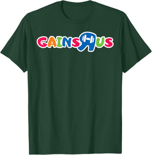 Gains R Us T-Shirt - T-Shirt | Forest