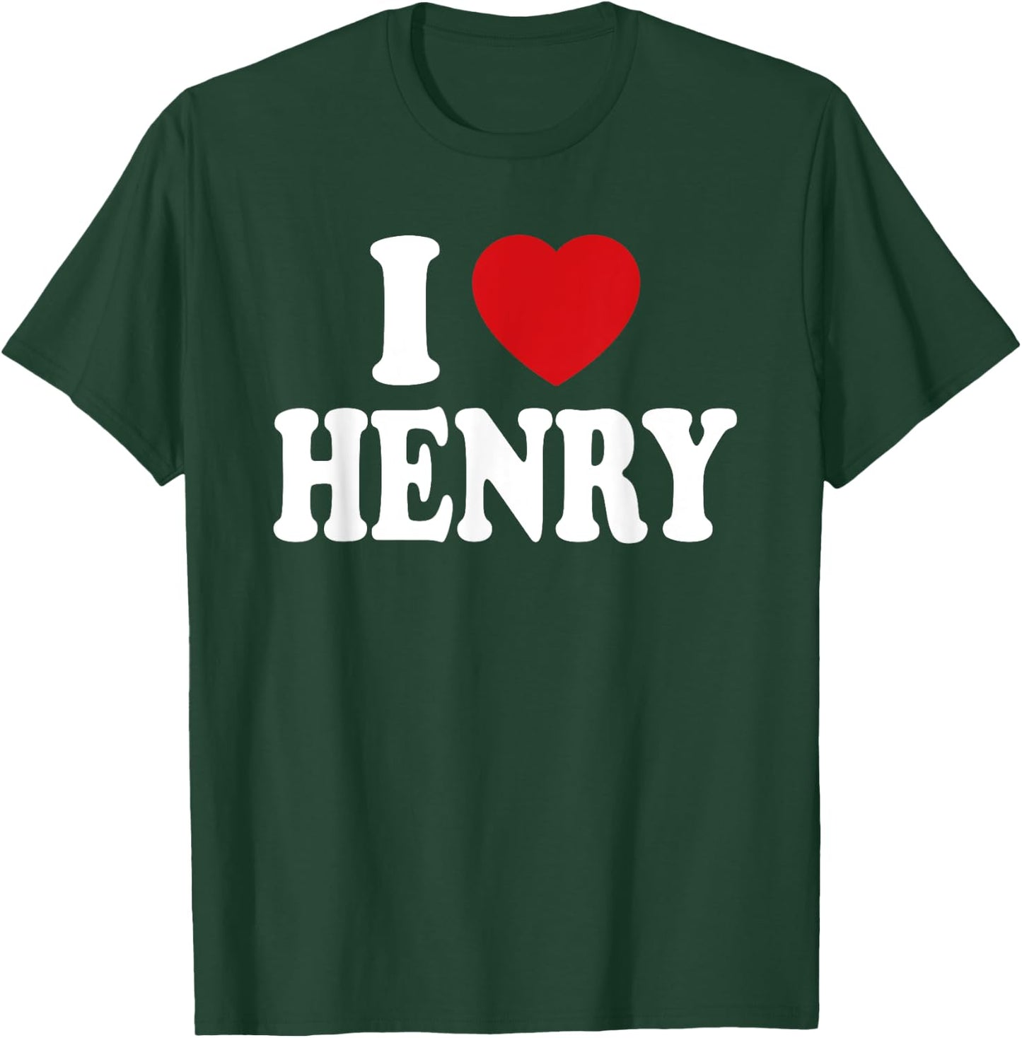 I Heart Love Henry T-Shirt - T-Shirt | Forest