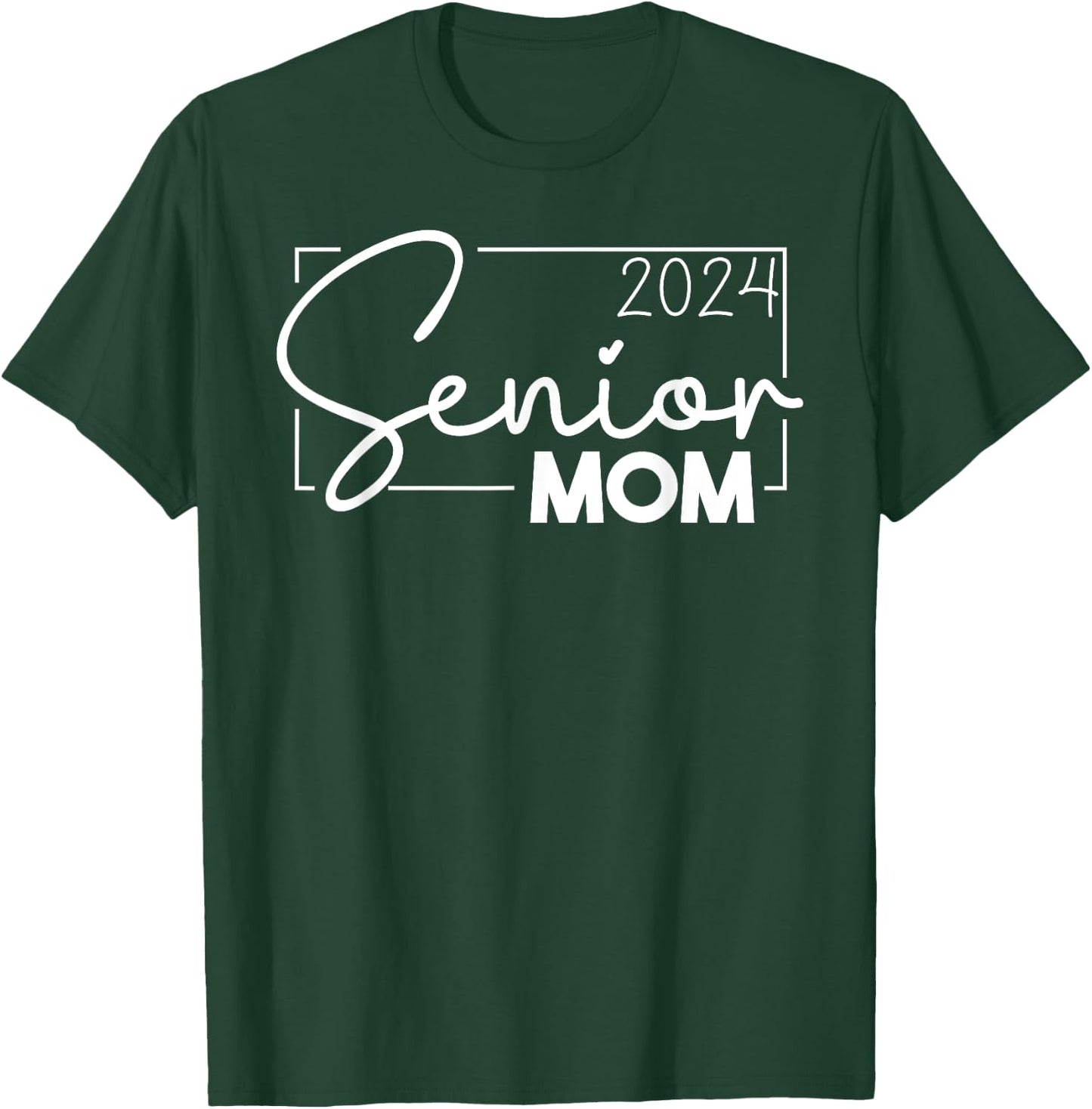 Senior 2024 for Mom of a 2024 Graduate Class of 2024 T-Shirt - T-Shirt | Forest
