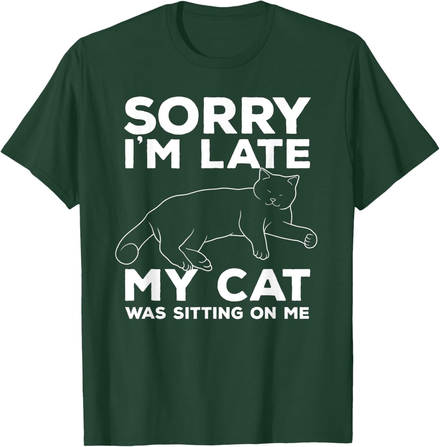 Cute Cat Women Cat Joke Kitten Pet New Feline Animal T-Shirt - T-Shirt | Forest