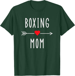Boxing Mom Funny Boxing MMA Muay Thai Mom Gift T-Shirt - T-Shirt | Forest