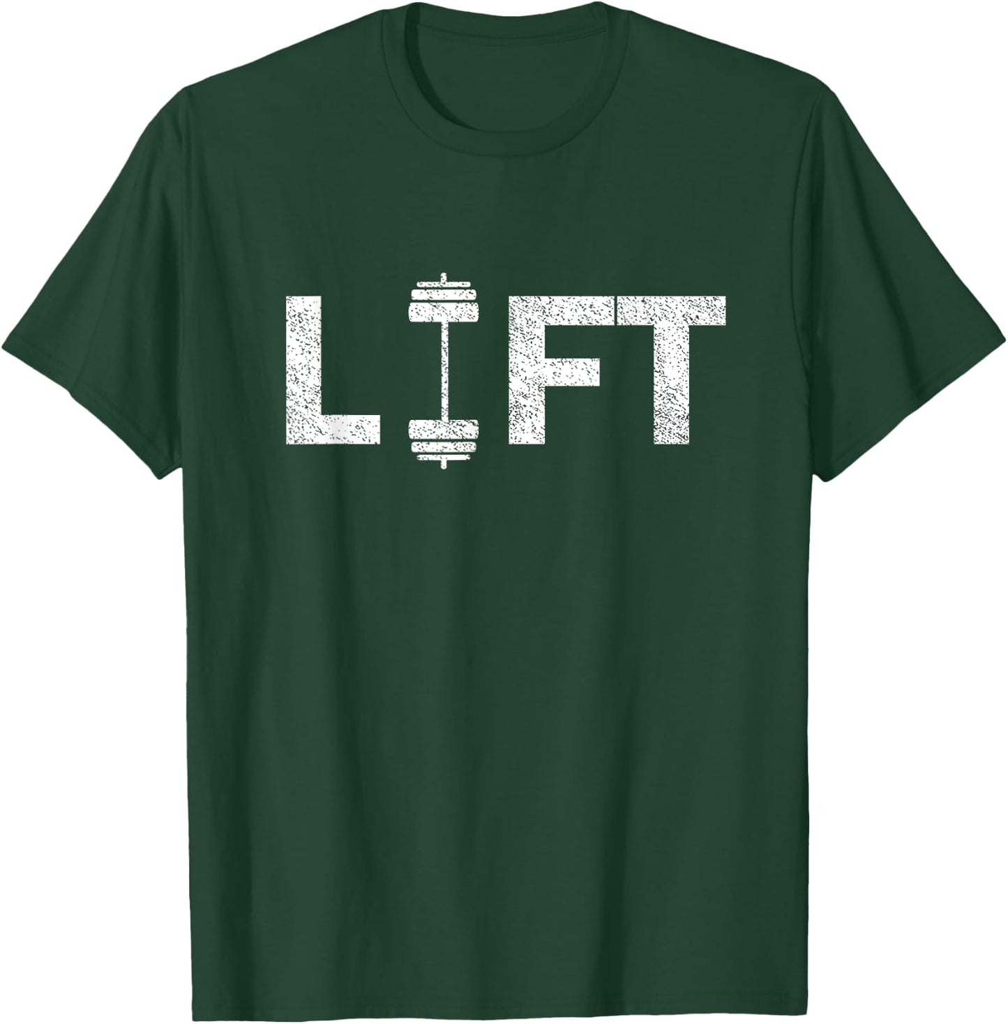 Lift Deadlifting Weightlifting Weightlift Weightlifter T-Shirt - T-Shirt | Forest