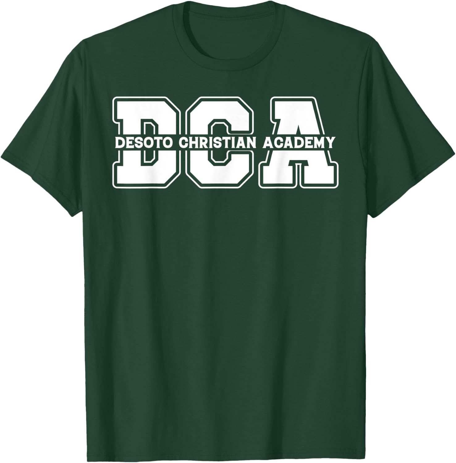 Desoto Christian Academy attire T-Shirt - T-Shirt | Forest