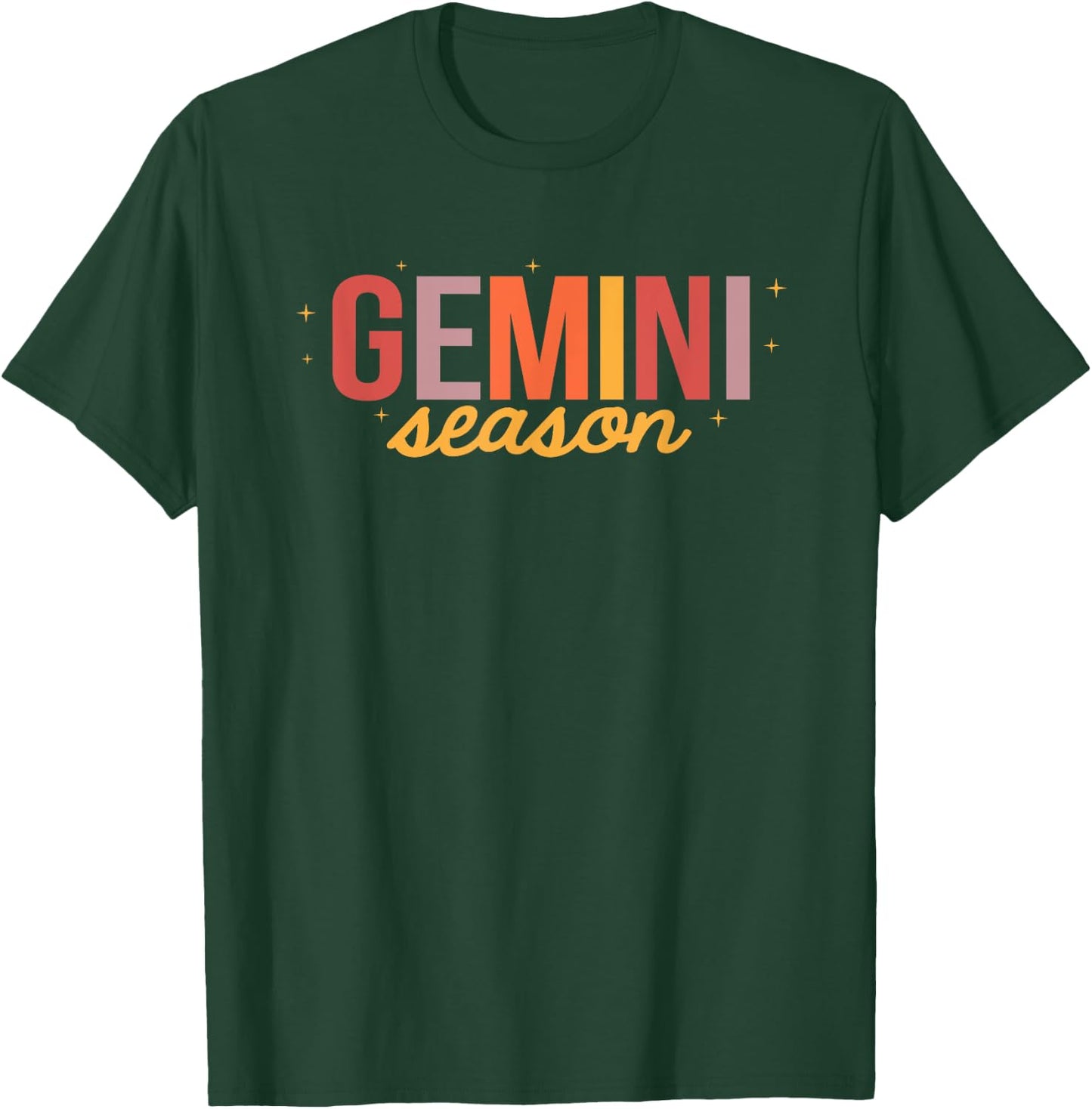 Gemini Season Zodiac Horoscope Astrology May June Birthday T-Shirt - T-Shirt | Forest