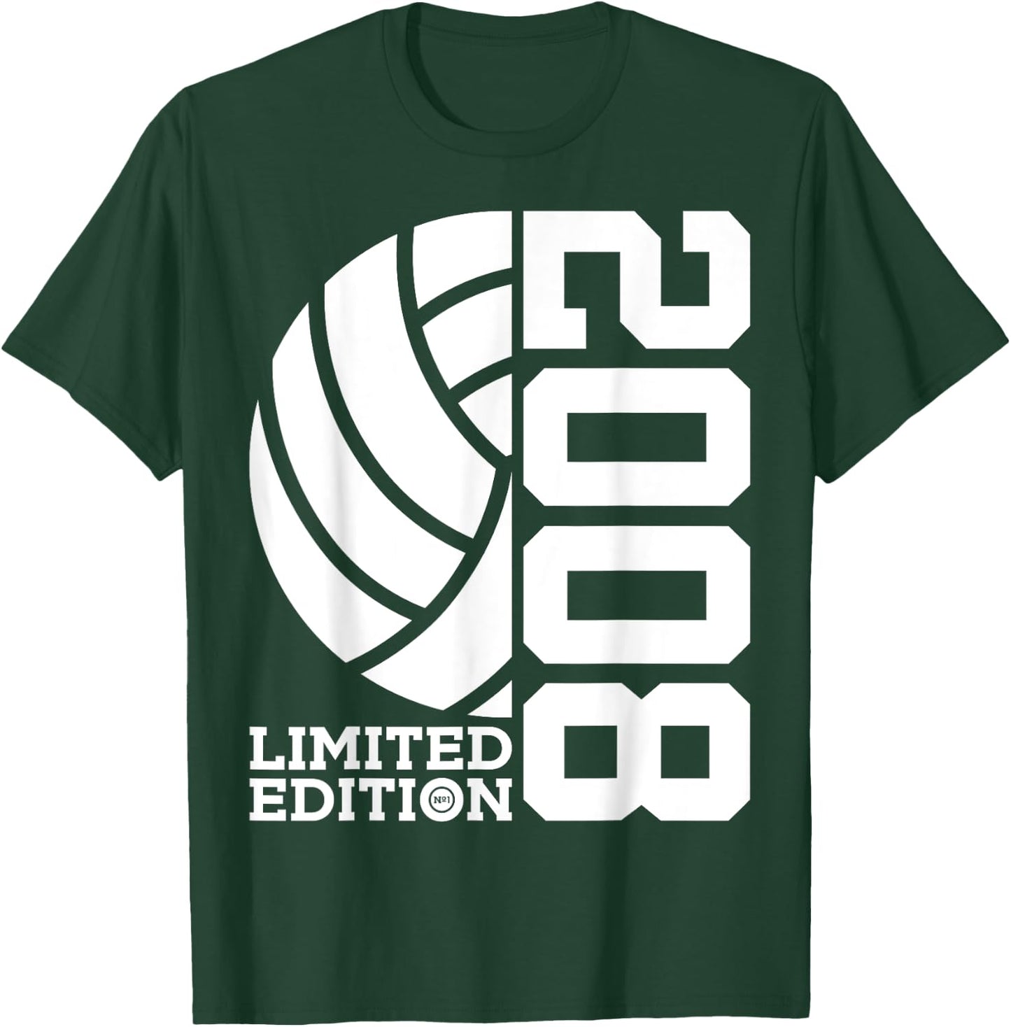 17th BIRTHDAY VOLLEYBALL LIMITED EDITION 2008 T-Shirt - T-Shirt | Forest