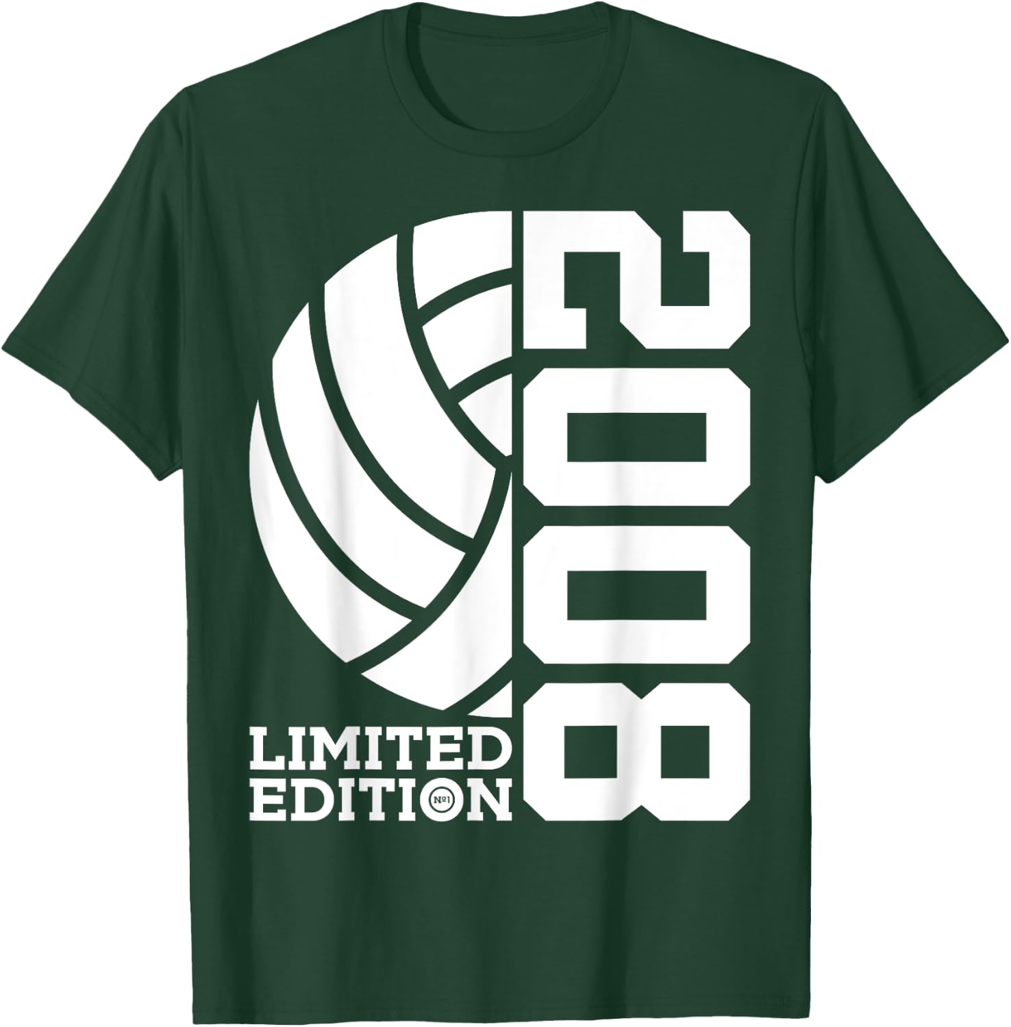 17th BIRTHDAY VOLLEYBALL LIMITED EDITION 2008 T-Shirt - T-Shirt | Forest