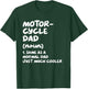 Motorcycle Dad Definition Funny T-Shirt - T-Shirt | Forest