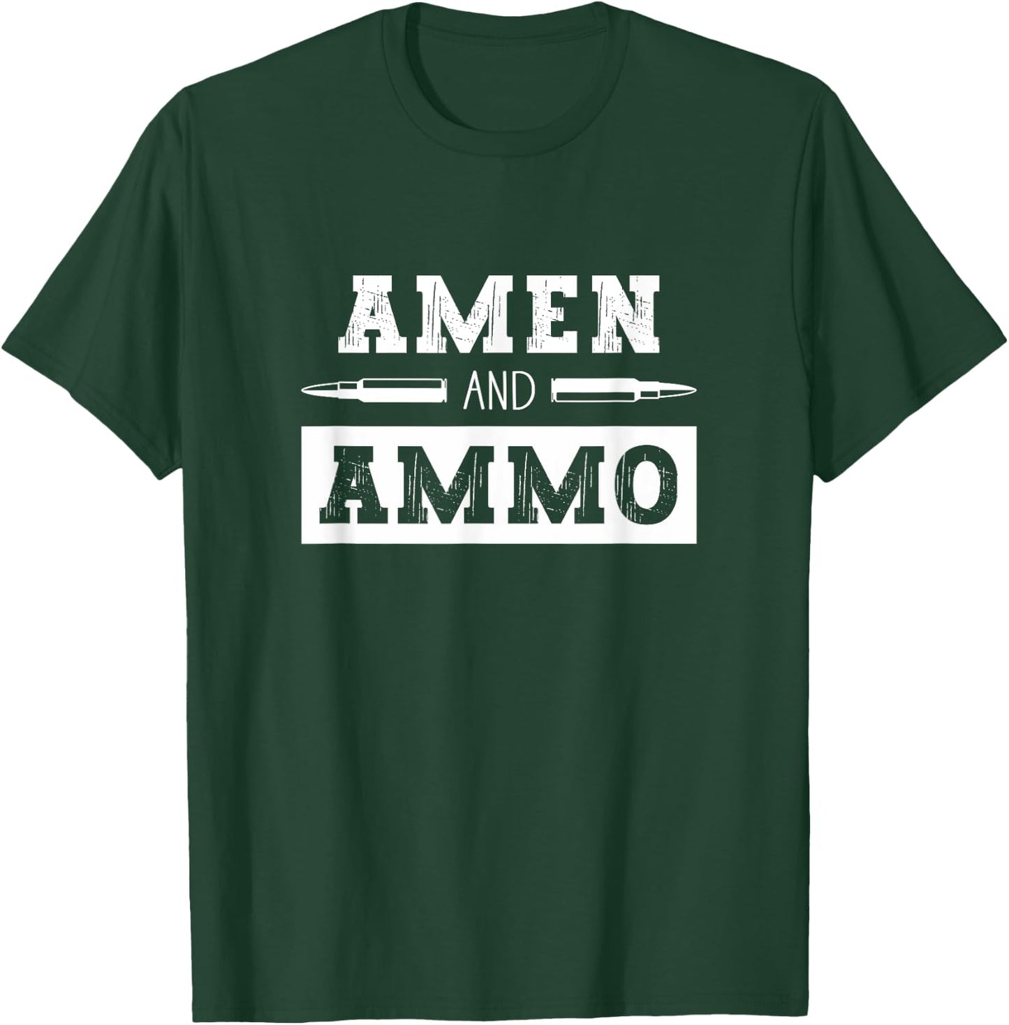 Jesus Gun Second Amendment Christian Apparel God T-Shirt - T-Shirt | Forest