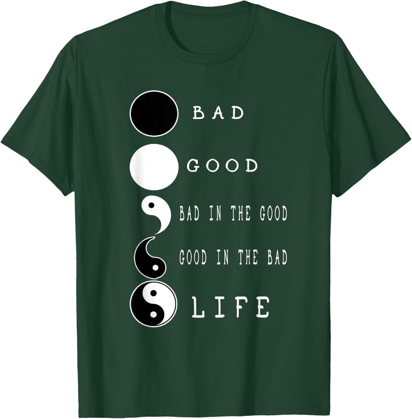 Wowtastic! -Adults Yoga - Black - Small T-Shirt - T-Shirt | Forest