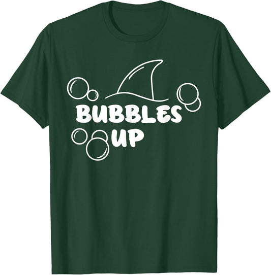 Shark Bubbles Up T-Shirt - T-Shirt | Forest