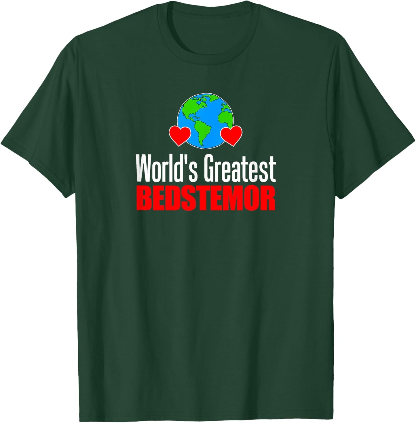 World's Greatest Bedstemor Danish Grandmother T-Shirt - T-Shirt | Forest