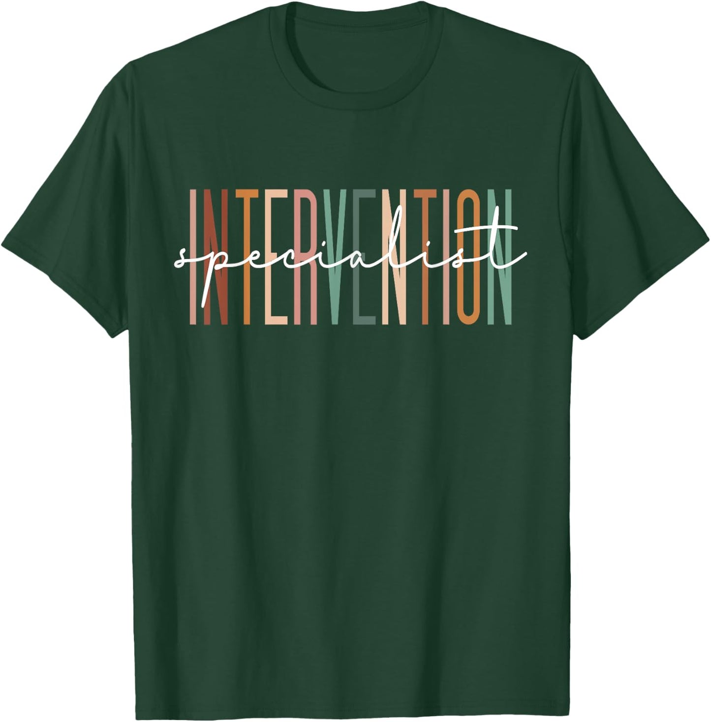 Intervention Specialist Teacher Squad Early Intervention Women T-Shirt - T-Shirt | Forest