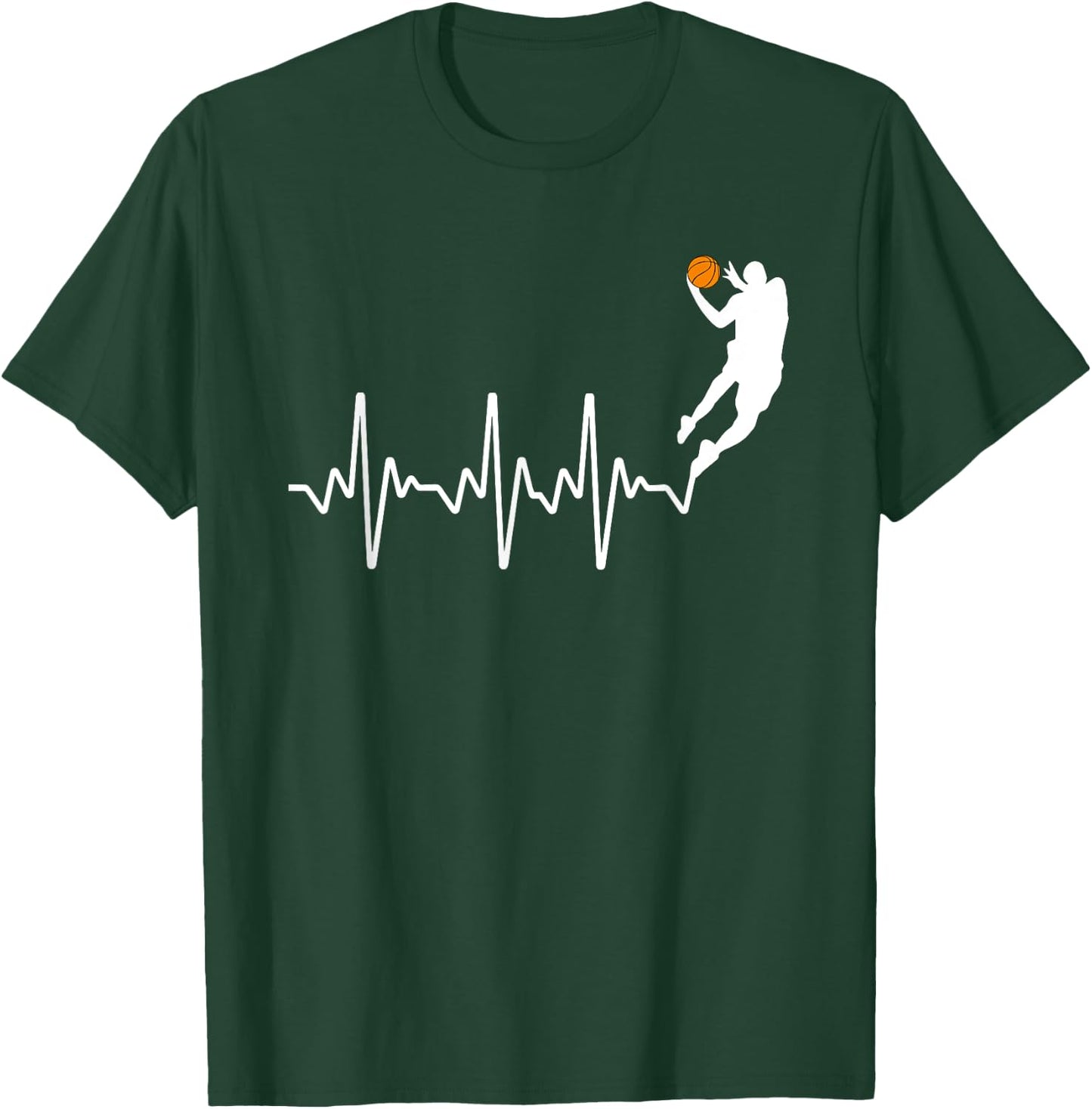 Cute Basketball Women Player Coach Basketball Lovers T-Shirt - T-Shirt | Forest