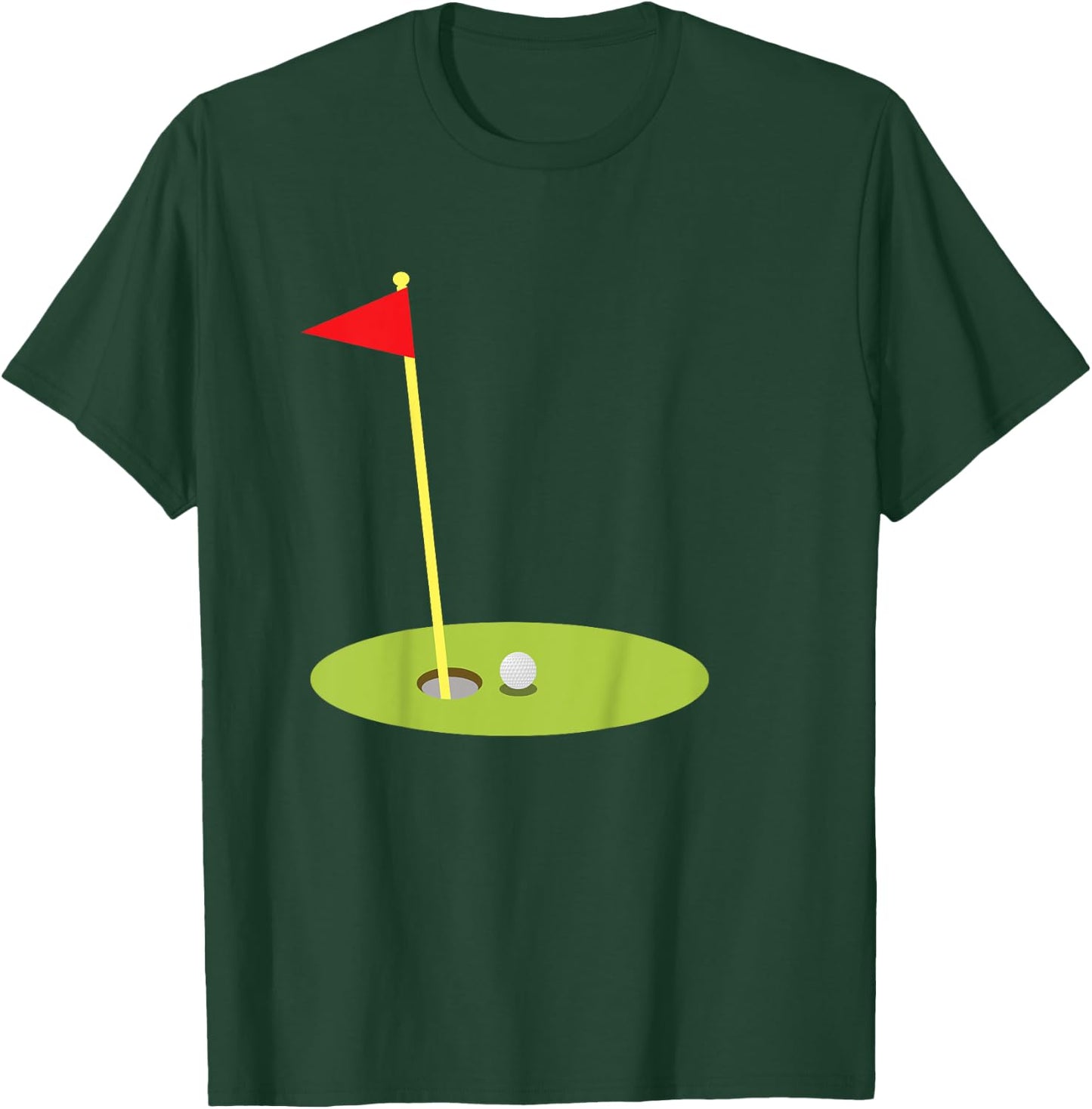 Kids Golf Themed Design For Golfer Golf Player Golfing Enthusiast T-Shirt - T-Shirt | Forest