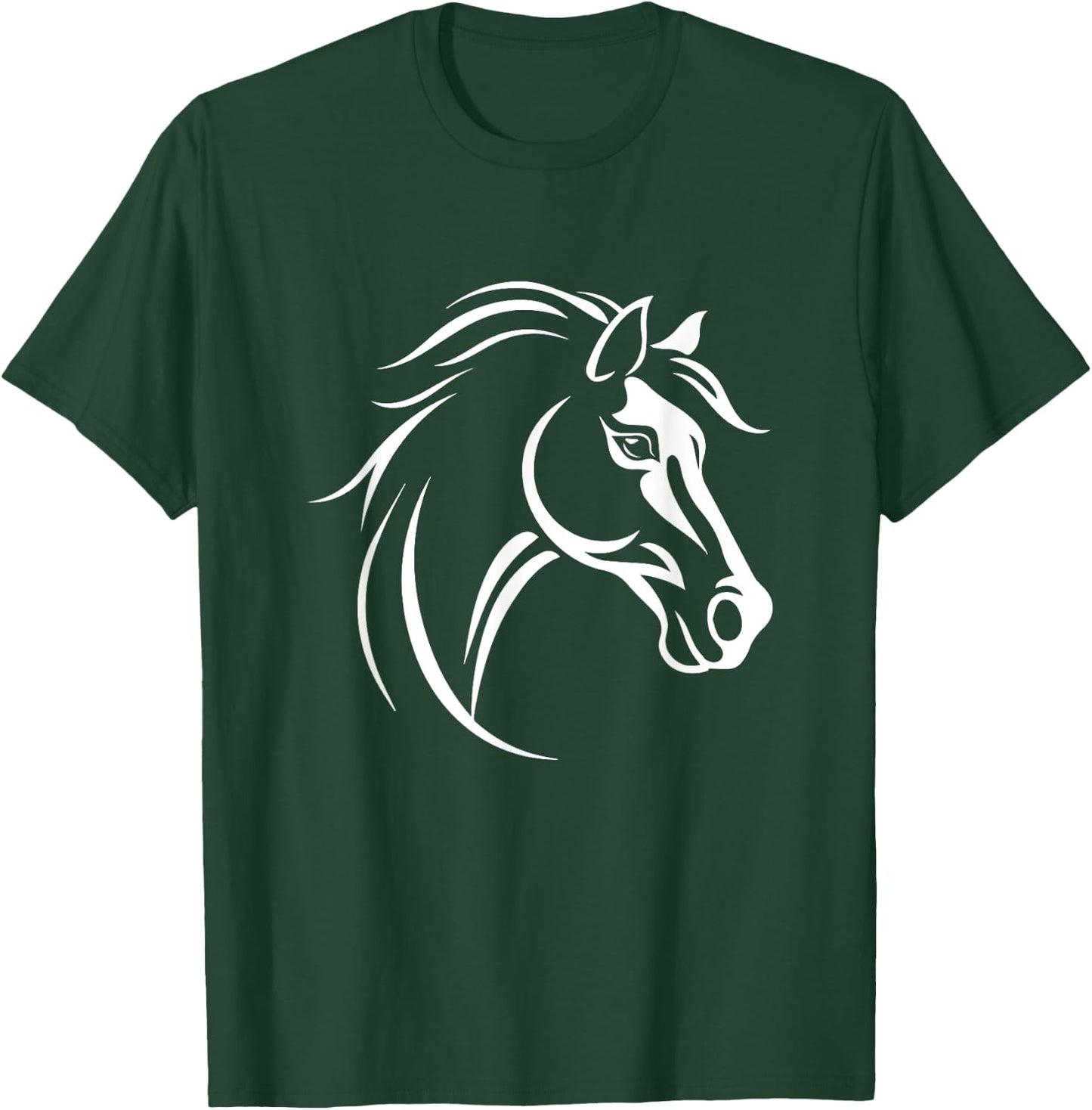 Horse Equestrian Riding T-Shirt - T-Shirt | Forest