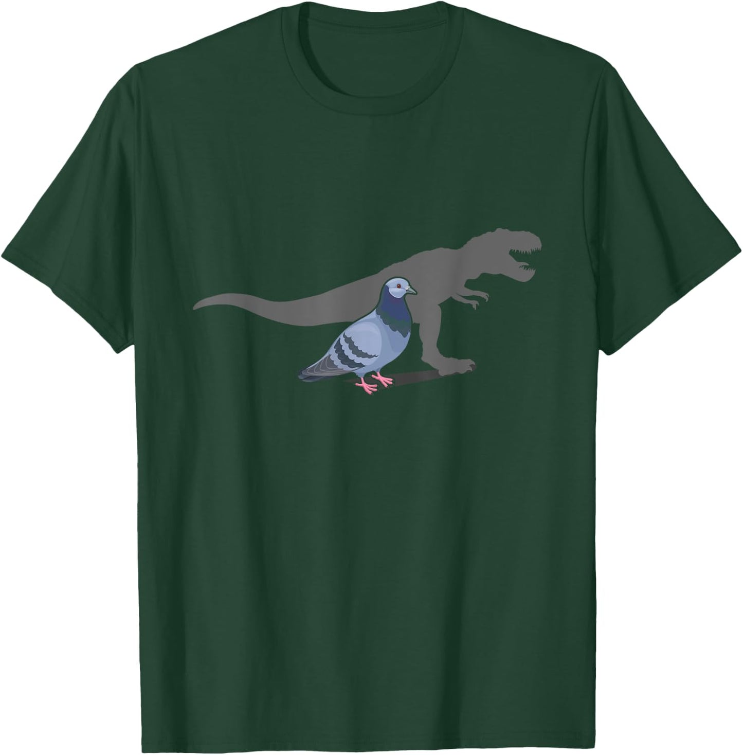 Pigeon T-Rex Shirt Pigeon Racing Shirt Pigeon Shirt Bird T-Shirt - T-Shirt | Forest