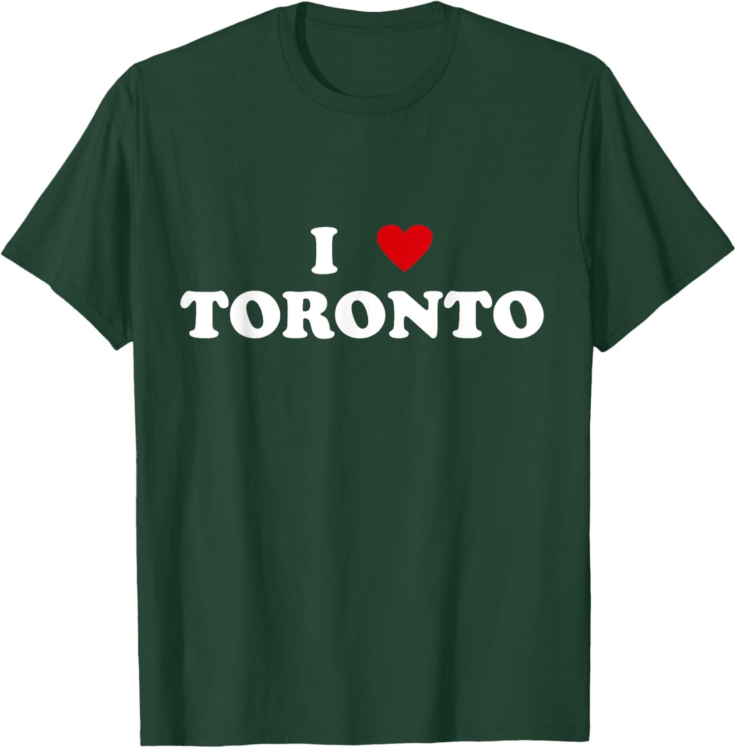 I Heart Canada City - I Love Toronto T-Shirt - T-Shirt | Forest