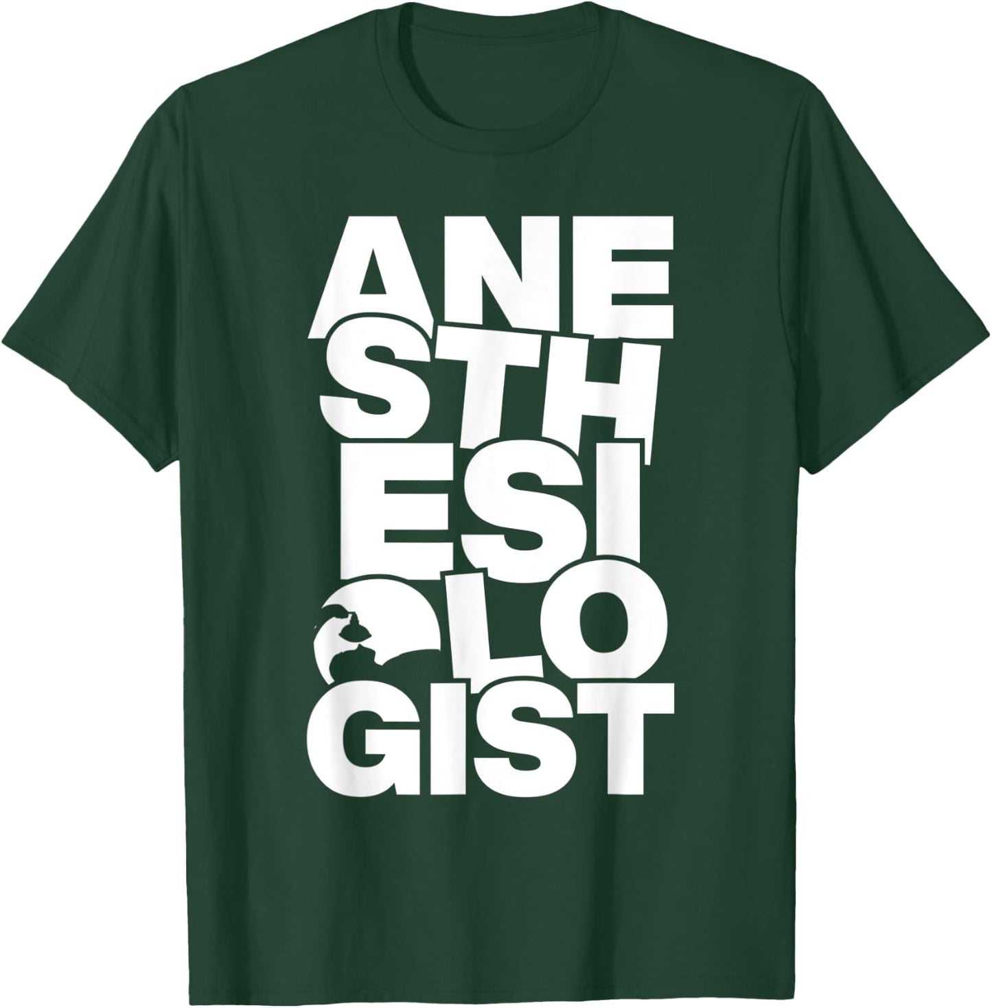 Anesthesiology Profession Job Work - Anesthesiologist T-Shirt - T-Shirt | Forest