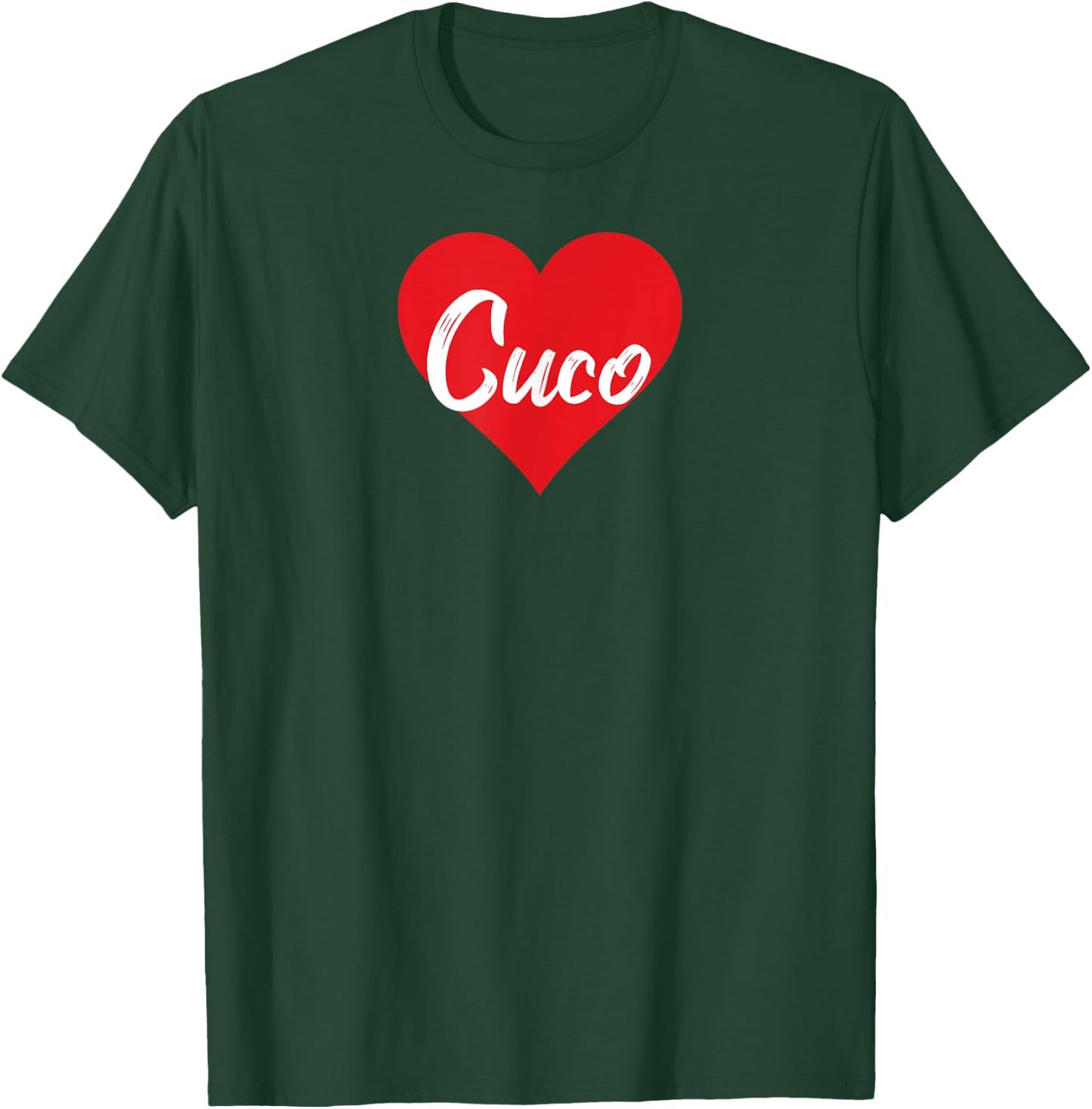 Amo a Cuco Primer Nombre Yo Corazón T-Shirt - T-Shirt | Forest
