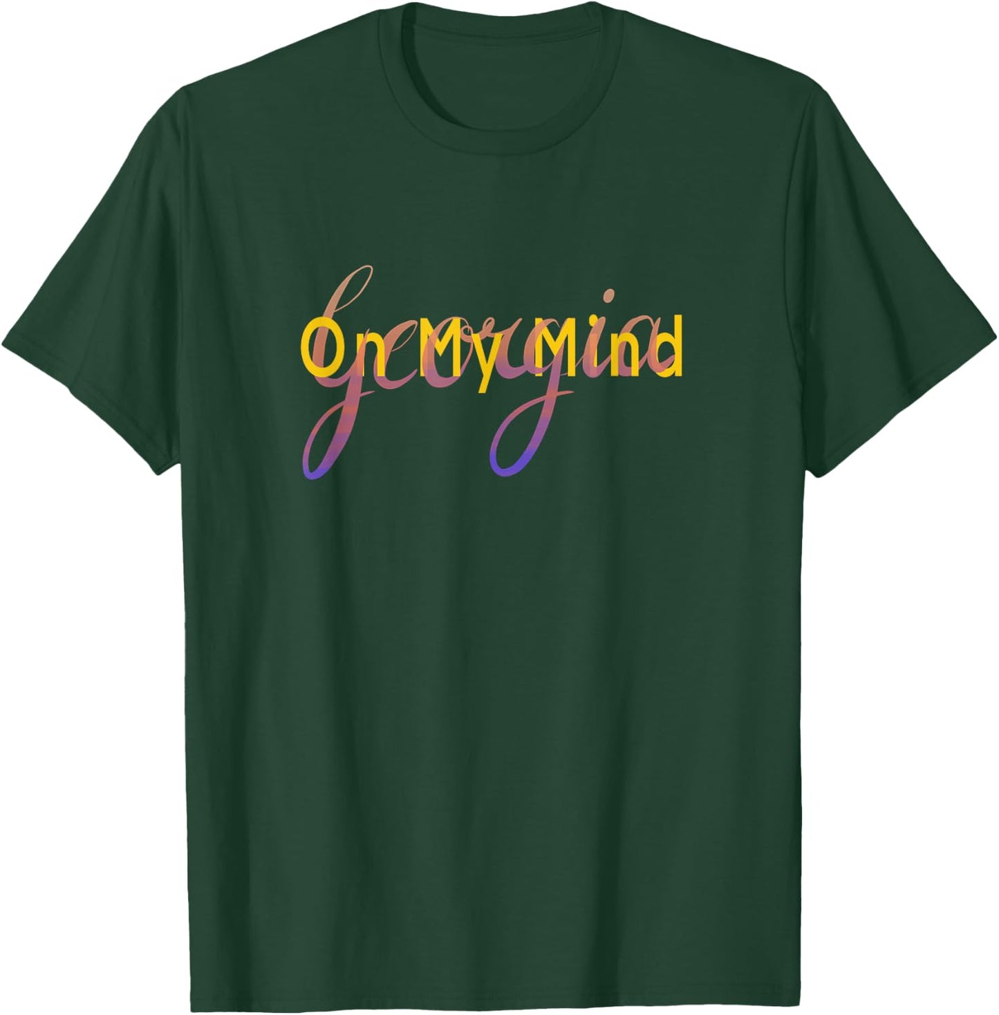 Georgia On My Mind Atlanta Peach State Southern T-Shirt - T-Shirt | Forest