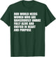 Our World Needs Women Who Are Dangerously Awake Fully T-Shirt - T-Shirt | Forest