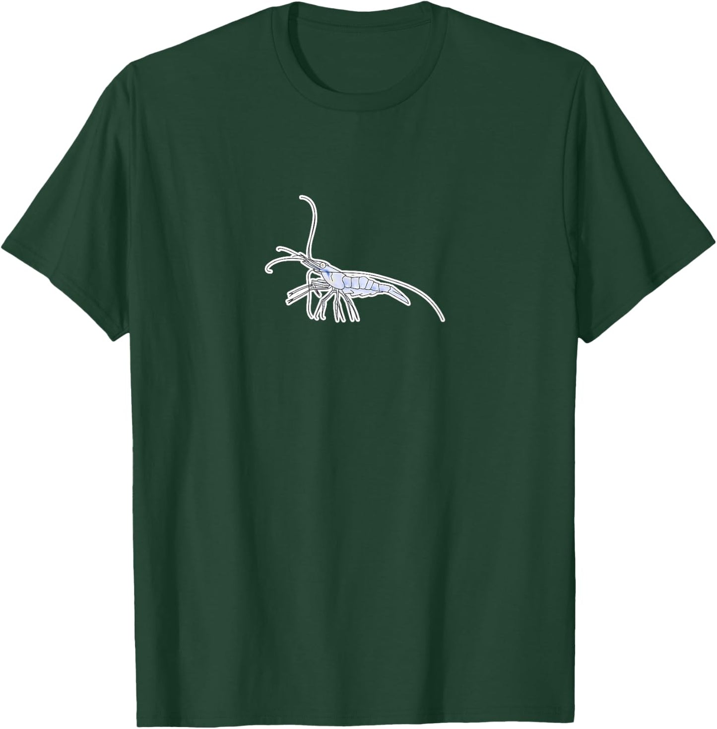 Ghost Shrimp Pet Design for proud Shrimp Fans T-Shirt - T-Shirt | Forest