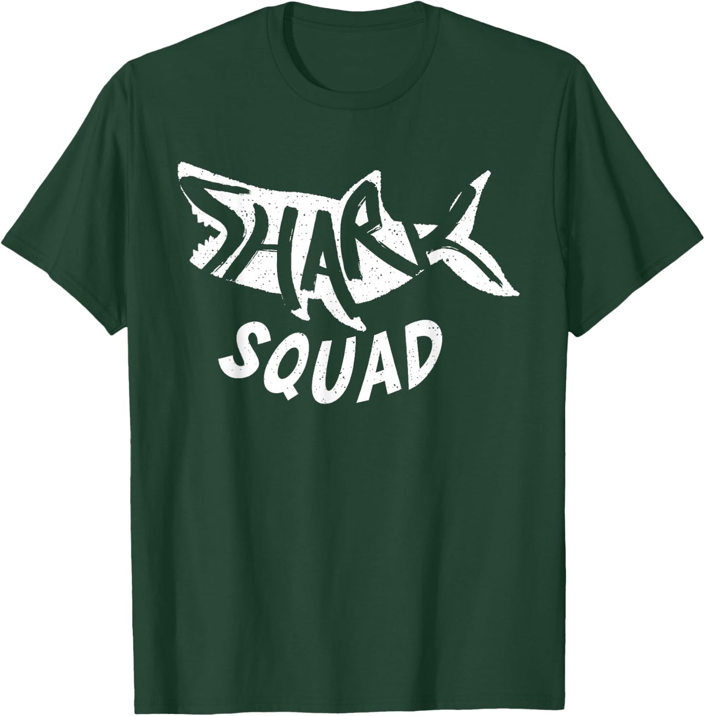 Shark Squad Friends Shark Lover T-Shirt - T-Shirt | Forest