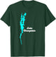 Minimalist Lake Champlain, New York and Vermont T-Shirt - T-Shirt | Forest